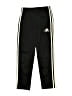 Adidas 100% Polyester Black Track Pants Size 10 - 12 - photo 1