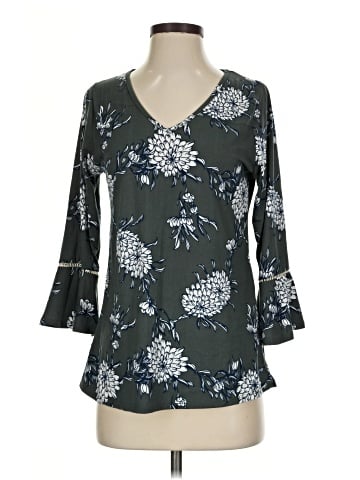 Loveappella 3/4 Sleeve Blouse (view 1)