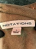 Notations Brown Long Sleeve Blouse Size L - photo 7