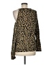 LNA Animal Print Gold Pullover Sweater Size M - photo 2