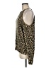 LNA Animal Print Gold Pullover Sweater Size M - photo 5