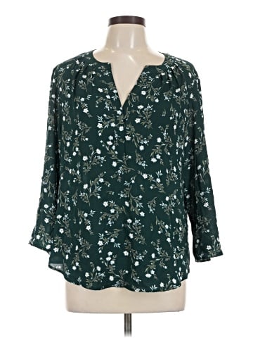 41Hawthorn 3/4 Sleeve Blouse (view 1)