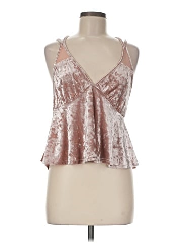 En Creme Sleeveless Blouse (view 1)