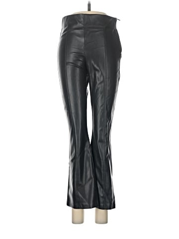 Zara Faux Leather Pants (view 1)