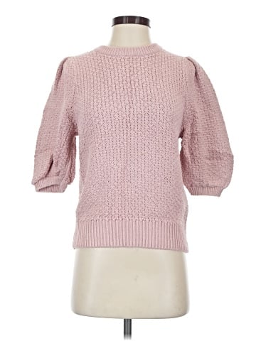 White + Warren Pullover Sweater (view 1)