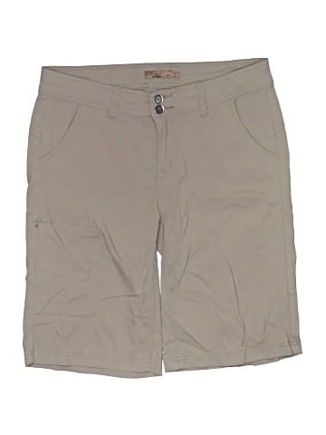 PrAna Khaki Shorts (view 1)