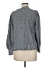 Ann Taylor LOFT 100% Cotton Gray Pullover Sweater Size M - photo 2