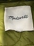 Madewell 100% Polyamide Solid Green Coat Size XXL (estimated) - photo 6