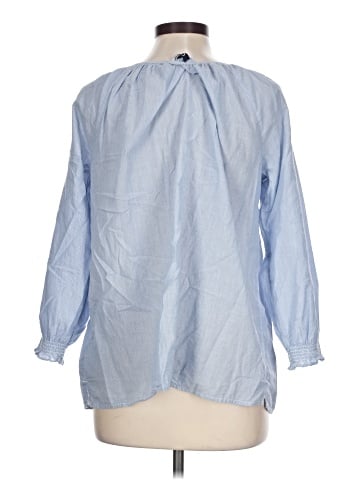 Chaps 3/4 Sleeve Blouse (view 2)
