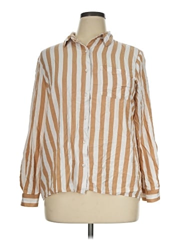 Jane and Delancey Long Sleeve Button-Down Shirt (view 1)