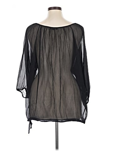 Eileen Fisher 3/4 Sleeve Silk Top (view 2)