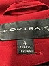 Portrait 100% Polyester Burgundy Coat Size 4 - photo 6