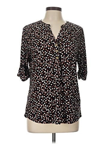 Anne Klein 3/4 Sleeve Blouse (view 1)