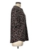 Anne Klein Polka Dots Black 3/4 Sleeve Blouse Size L - photo 4