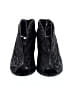 Salpy 100% Leather Black Ankle Boots Size 8 - photo 2