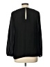 Zara Basic 100% Polyester Black Long Sleeve Blouse Size L - photo 2