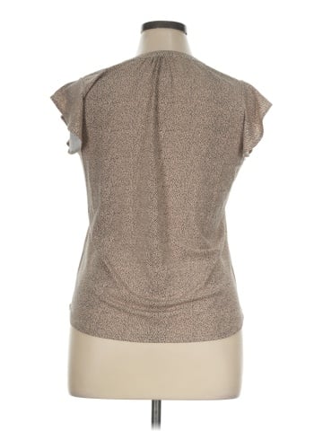 Adrianna Papell Short Sleeve Blouse (view 2)