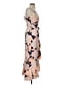 Hutch 100% Polyester Print Tan Cocktail Dress Size XS - photo 4