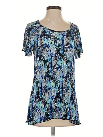 Brittany Black Short Sleeve Blouse (view 1)