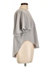 Assorted Brands Gray Short Sleeve Blouse Size L - photo 4