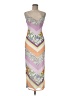 AFRM Print Purple Cocktail Dress Size M - photo 1