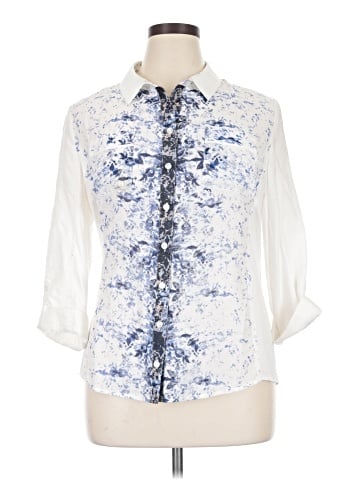 Elie Tahari 3/4 Sleeve Blouse (view 1)