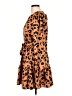 Umgee 100% Polyester Animal Print Orange Casual Dress Size L - photo 5