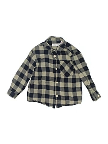 Zara Long Sleeve Button-Down Shirt (view 1)