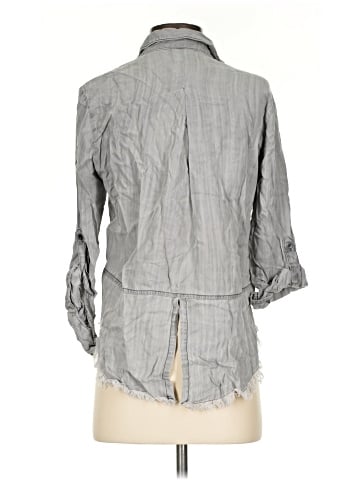 Velvet Heart 3/4 Sleeve Button-Down Shirt (view 2)