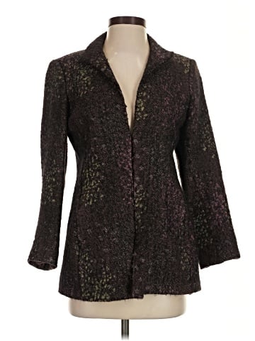 Linda Allard Ellen Tracy Wool Blazer (view 1)