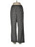 Alfred Dunner Houndstooth Gray Casual Pants Size 10 - photo 1