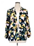 Apt. 9 100% Polyester Print Yellow Blazer Size XL - photo 1