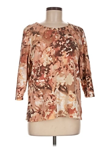 Alfred Dunner 3/4 Sleeve Blouse (view 1)