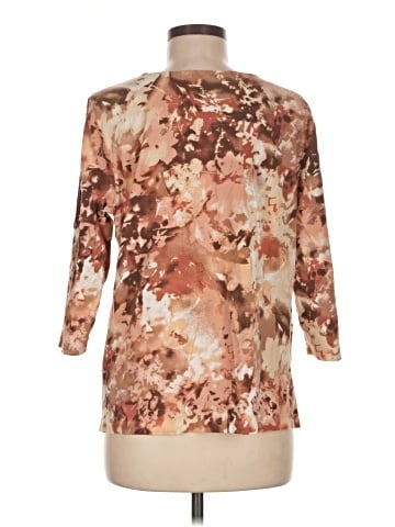 Alfred Dunner 3/4 Sleeve Blouse (view 2)