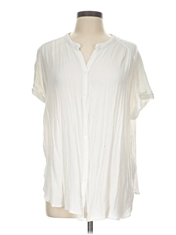 Caslon Short Sleeve Blouse (view 1)