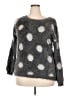 Joseph A. Polka Dots Gray Pullover Sweater Size XXL - photo 1