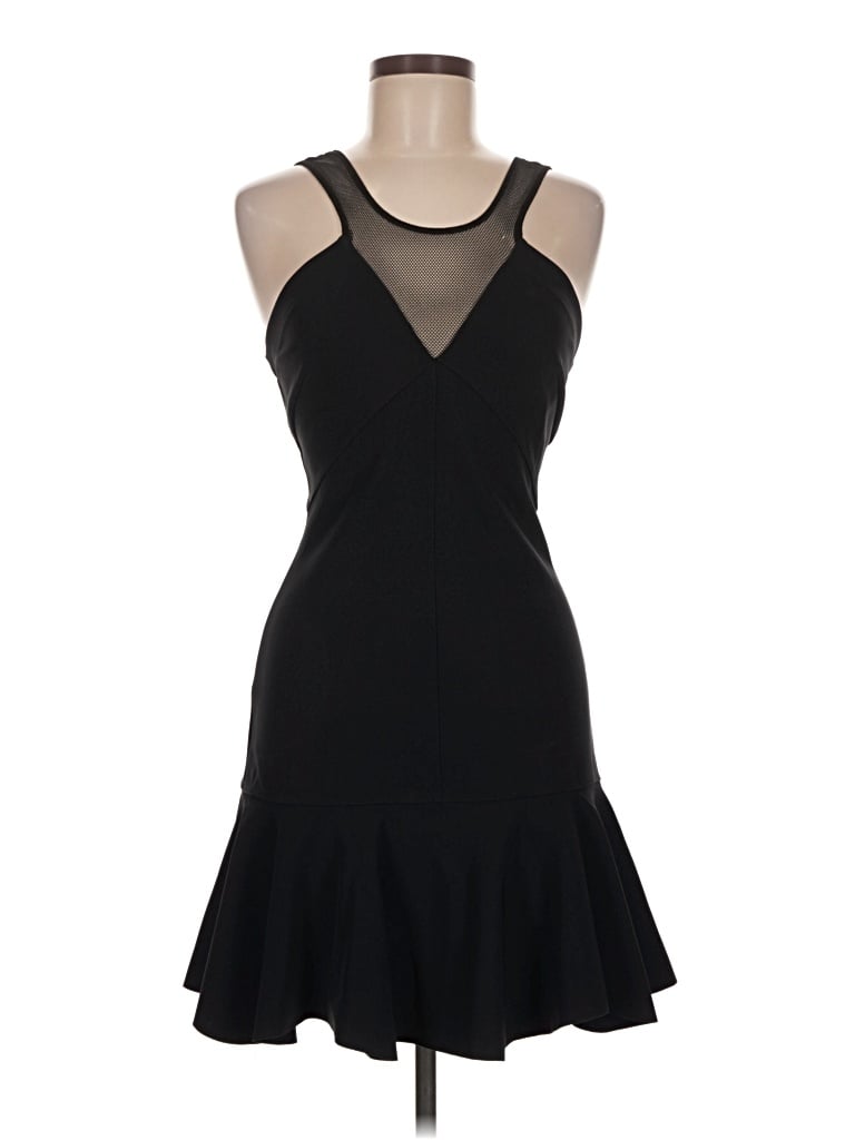 Pre-owned Robert Rodriguez Cocktail Dress In Black