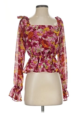 WAYF 3/4 Sleeve Blouse (view 1)