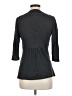Deletta Gray 3/4 Sleeve Top Size M - photo 2