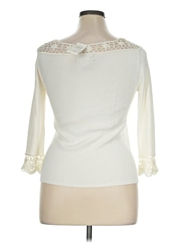 Joseph A. 3/4 Sleeve Top (view 2)