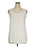 Maison Jules 100% Rayon Ivory Tank Top Size XL - photo 1