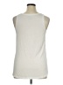 Maison Jules 100% Rayon Ivory Tank Top Size XL - photo 2