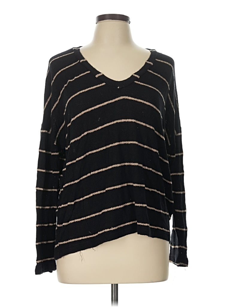 Pre-owned Blu Pepper Pullover Sweater In Black