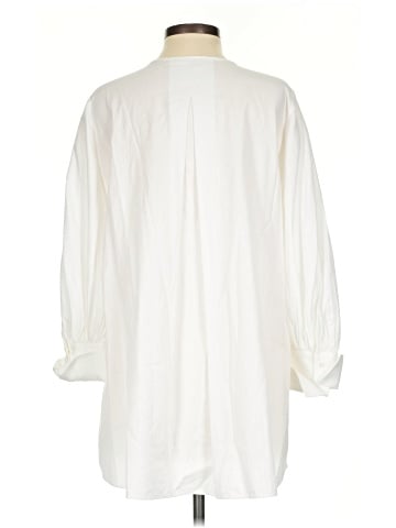 Massimo Dutti 3/4 Sleeve Button-Down Shirt (view 2)
