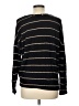 Blu Pepper Stripes Black Pullover Sweater Size L - photo 2