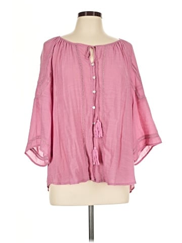 Adiva 3/4 Sleeve Blouse (view 1)
