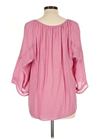 Adiva 3/4 Sleeve Blouse (view 2)