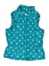 Circo 100% Polyester Polka Dots Teal Vest Size S (kids) - photo 1