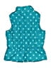 Circo 100% Polyester Polka Dots Teal Vest Size S (kids) - photo 2