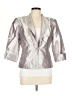Cachet Metallic Silver Blazer Size 12 - photo 1